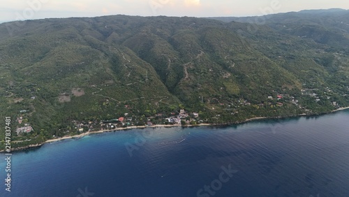 Aerial View of the Philippine Coastline