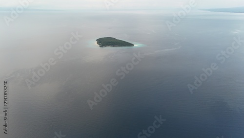 Solitary Tropical Island in the Philippines