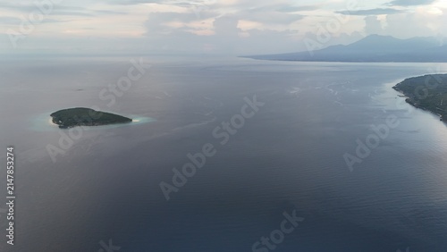 Solitary Tropical Island in the Philippines