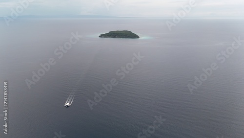 Solitary Tropical Island in the Philippines