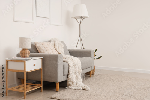 Interior of living room wit...