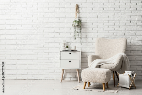Interior of living room wit...