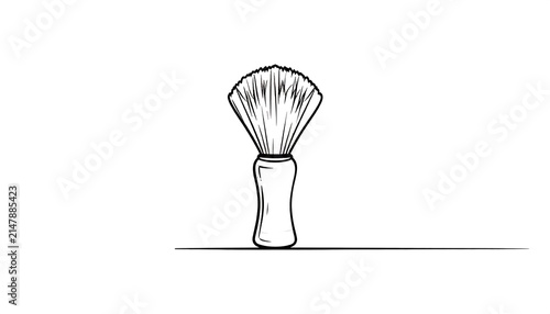 Classic incandescent light bulb on stand.