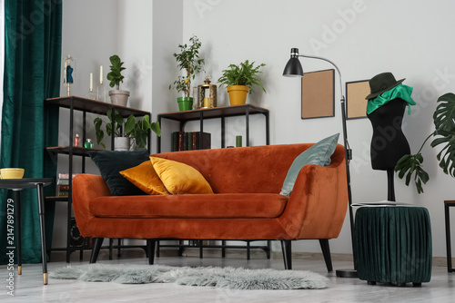 Interior of stylish living ...