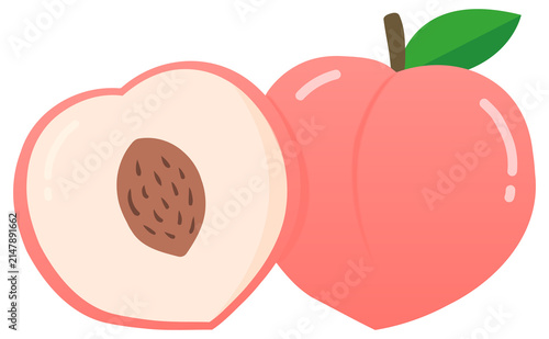 백도 복숭아