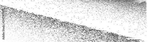 Diagonal dual speckle gradient composition.Vector texture with dynamic diagonal grain particles. Modern geometric grainy pattern for graphic design elements
