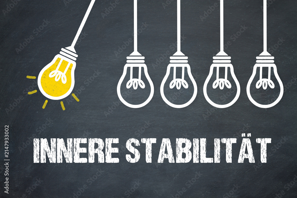 Obraz premium Innere Stabilität 