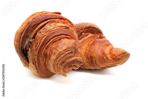 croissant isolated on white background