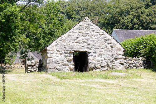 Restored old Welsh house, Cardiff, Wales