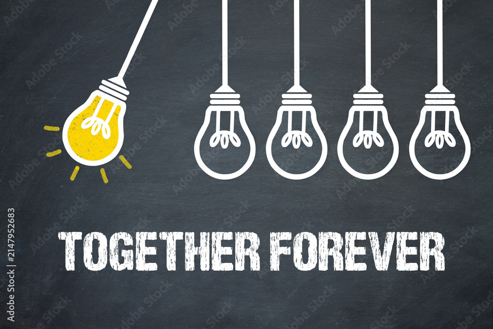 Obraz premium Together forever 
