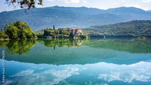 Lago di Toblino, Trentino, Italia