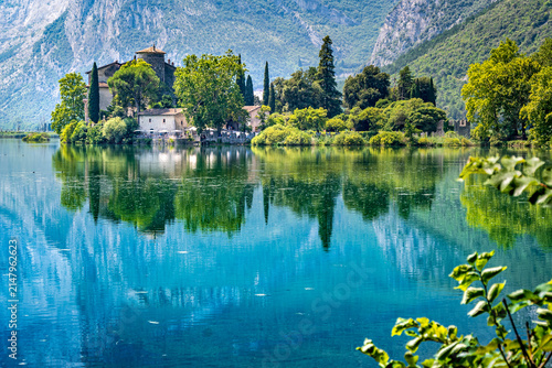 Lago di Toblino, Trentino, Italia