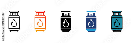 Gas cylinder, gas cylinder icon, LPG cylinder, LPG gas, propane cylinder, propane tank, butane cylinder, gas bottle, fuel cylinder, cooking gas, household gas, cooking fuel, gas tank, gas container.
