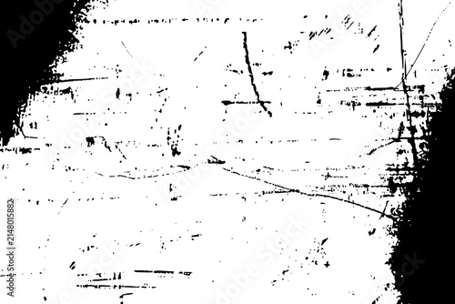 Distressed Grunge Overlay Texture with Cracks and Scratch Marks