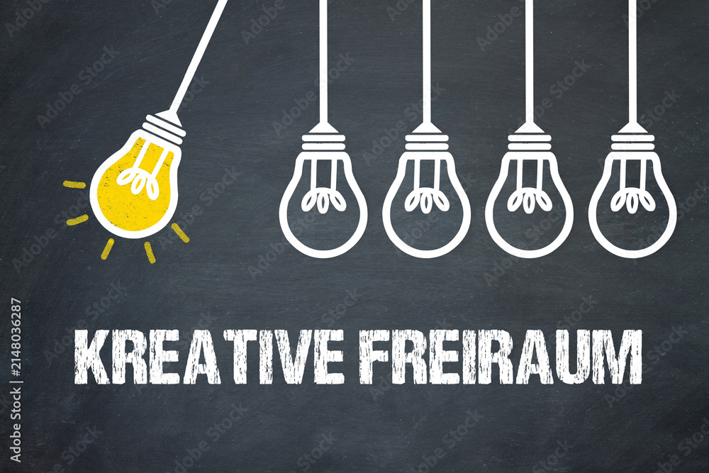Obraz premium Kreativer Freiraum 