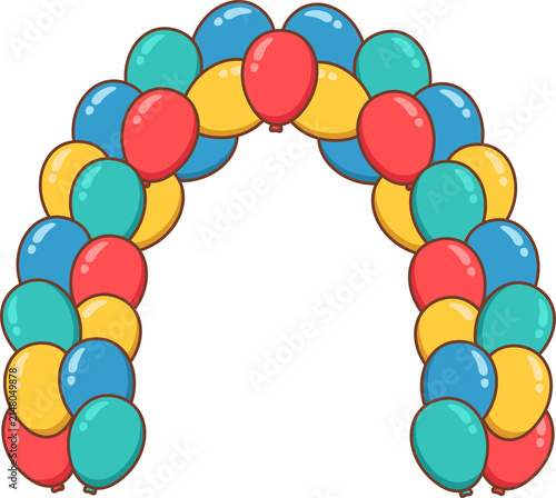 Obraz na płótnie Balloon design 