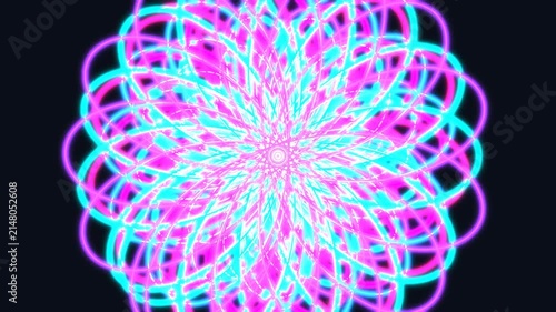 abstract background with colorful circles