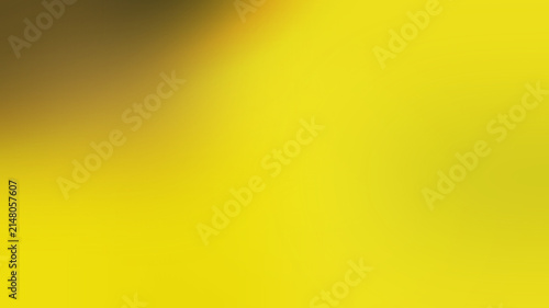Yellow Smooth Gradient Background Texture. Abstract Colorful Transition from Bright Lemon to Dark Olive. Soft blur Vignette Space for Copy. Digital Vector Art.