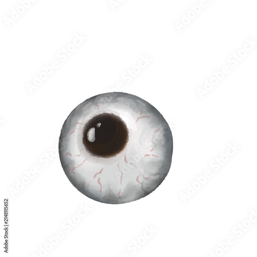 Eye Halloween isolated on transparent background