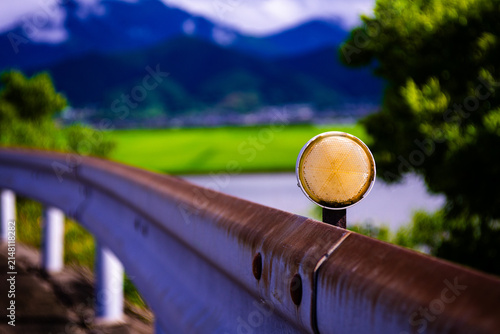 Canvastavla 田舎が広がる夏景色