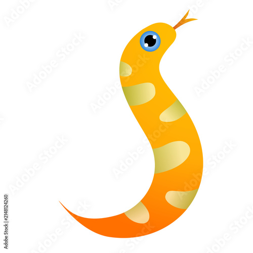 Photography slithering reptile creature moving forward with curiosity and alertness