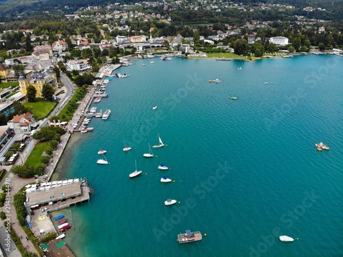 Foto Worthersee mountain lake in Austrian Alps