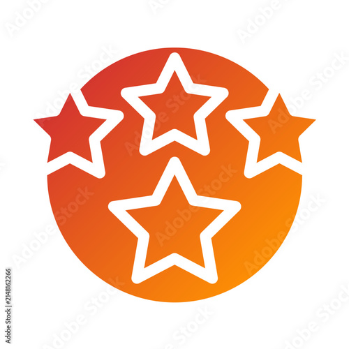Product Rating Line Icon Style