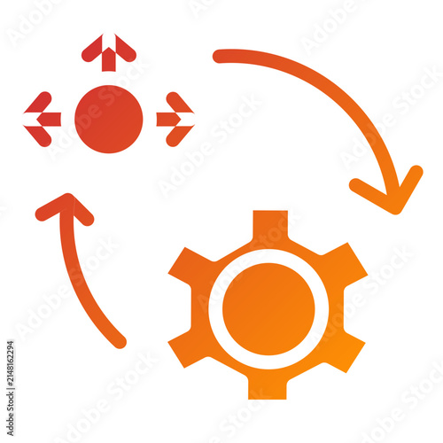 Development Line Icon Style