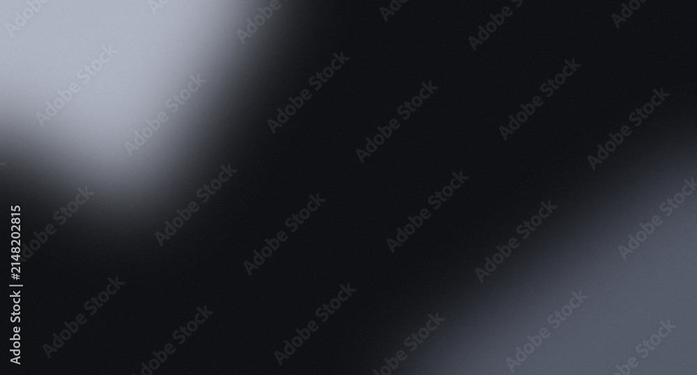 Fototapeta premium Monochrome Silver Charcoal Grainy Mesh Gradient Background