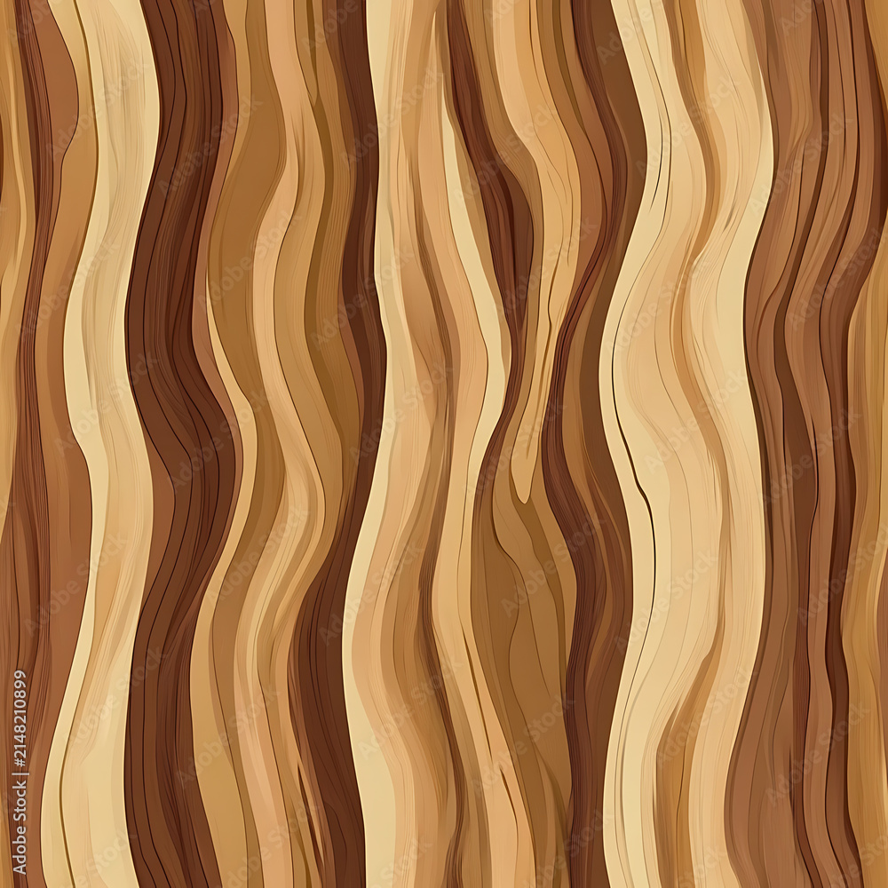 Minimal seamless wooden texture background, repeating natural wood pattern for modern design, fabric, and digital use.