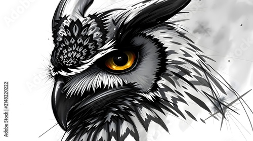 great horned owl
