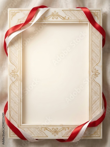 Luxury Marble Silk Frame