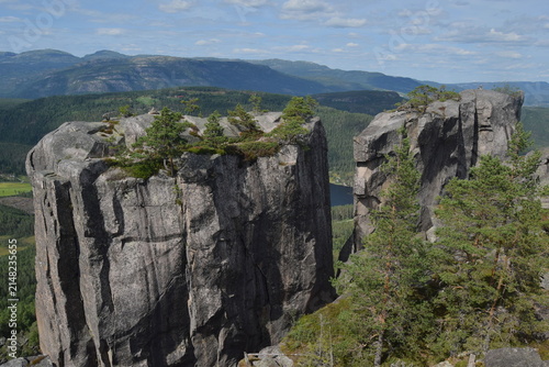 Fotografie Gygrestolen, Telemark, Norway