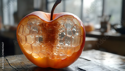 Glowing Halloween Pumpkin Lantern with Spooky Jack O Lantern Face