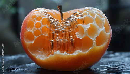 Glowing Halloween Pumpkin Lantern with Spooky Jack O Lantern Face