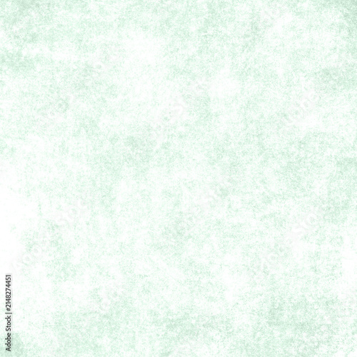 Vintage paper texture. Green grunge abstract background