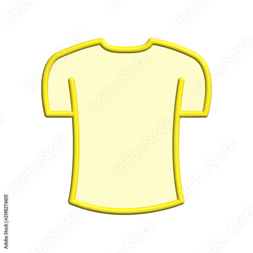 T-shirt icon design template