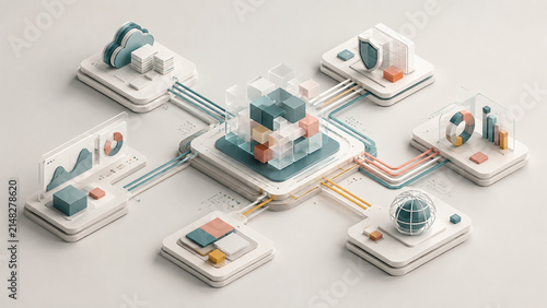 Enterprise AI automation platform connecting cloud, analytics, cybersecurity and business workflows