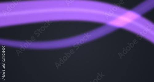 Cuadro en lienzo Traînée lumineuse et trajectoire vibrante : mouvement rapide, lueur éclatante, s