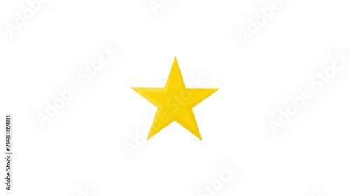 Premium 4K motion graphics featuring animated glowing stars in a seamless loop alpha channel. Perfect for celebrations, award ceremonies, social media content, and presentation