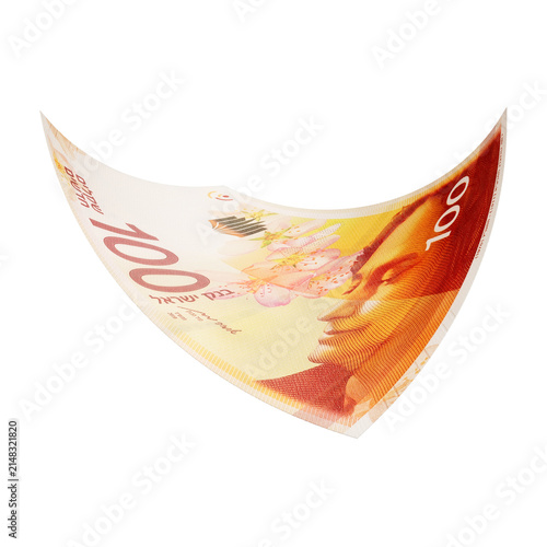 3D Asset - Israeli 100 New Shekel Banknote with Isolated Background