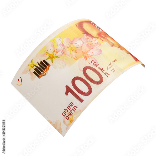 3D Asset - Israeli 100 New Shekel Banknote with Isolated Background
