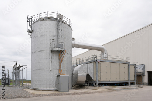 Sand Thermal Storage for Industrial Paper Drying