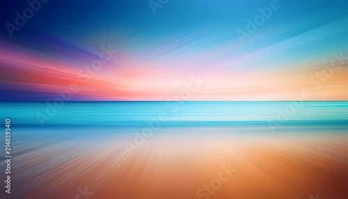Beach Motion Blur Abstract