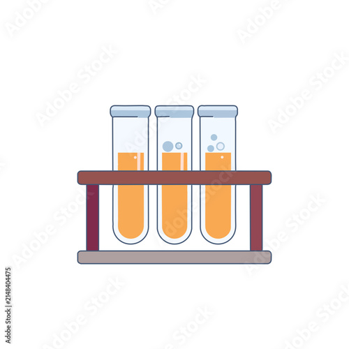 Laboratory test tube rack