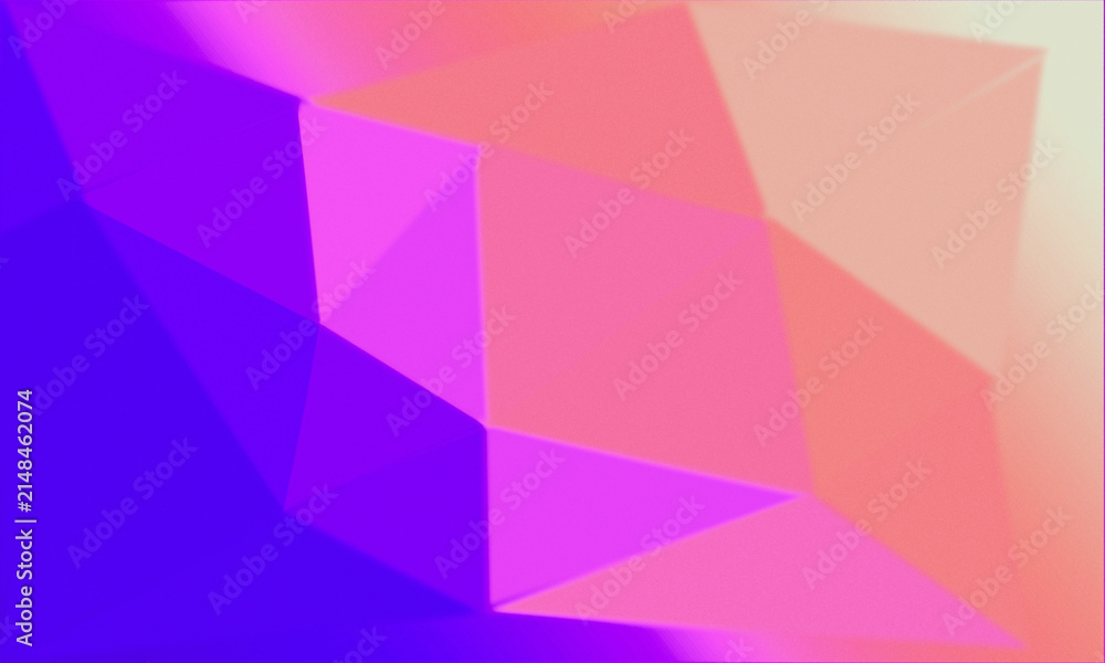 Obraz premium Abstract Geometric Low Poly Gradient Background