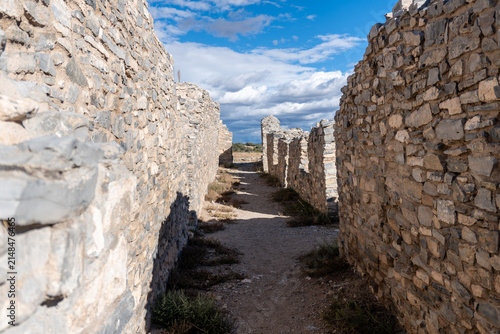 Konstfotografi The Salinas Pueblo Missions National Monument preserves three Spanish missions in New Mexico, near Mountainair