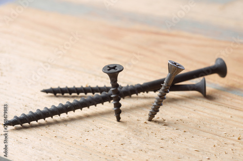Foto Set of metal screws