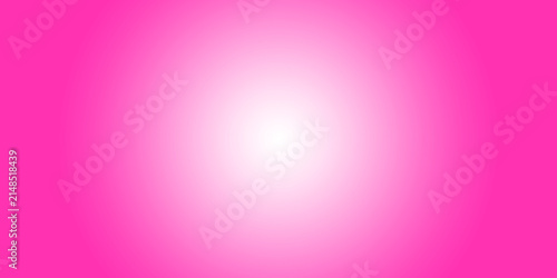 Abstract pink gradient background with a soft white light in the center