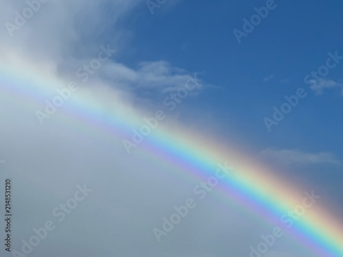 rainbow in the sky